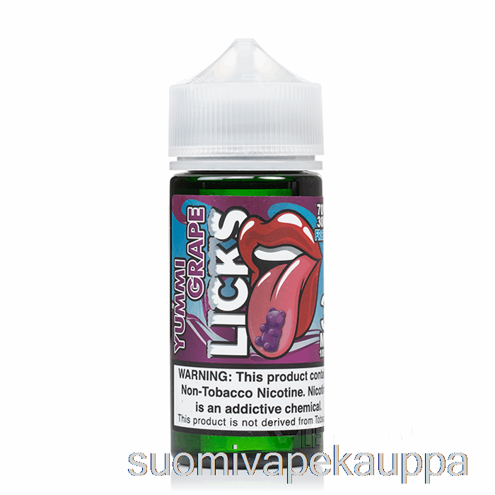 Vape Nesteet Froty Yummi Grape - Licks Roll Upz - 100ml 6mg